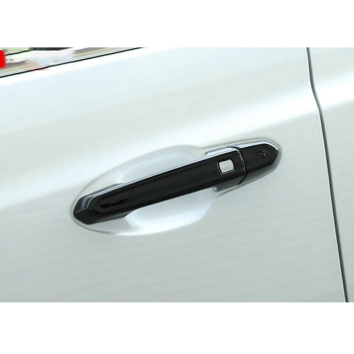 for Cadillac XT5 17-24 Gloss Black for Smart Key Door Handle Moulding Cover Trim 8X