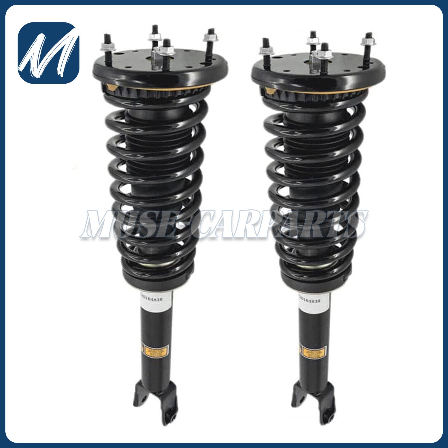 2X Front Shock Struts Assys for BMW X5 F15 X6 F16 xDrive35 2014-2019 31316851747