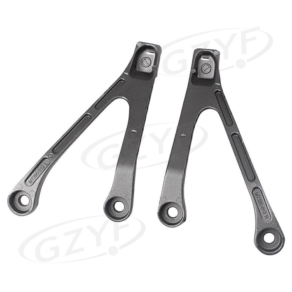 Fit for Honda CBR1000RR 2008-2011 Rear Passenger Foot Pegs Footrest Bracket Black UK