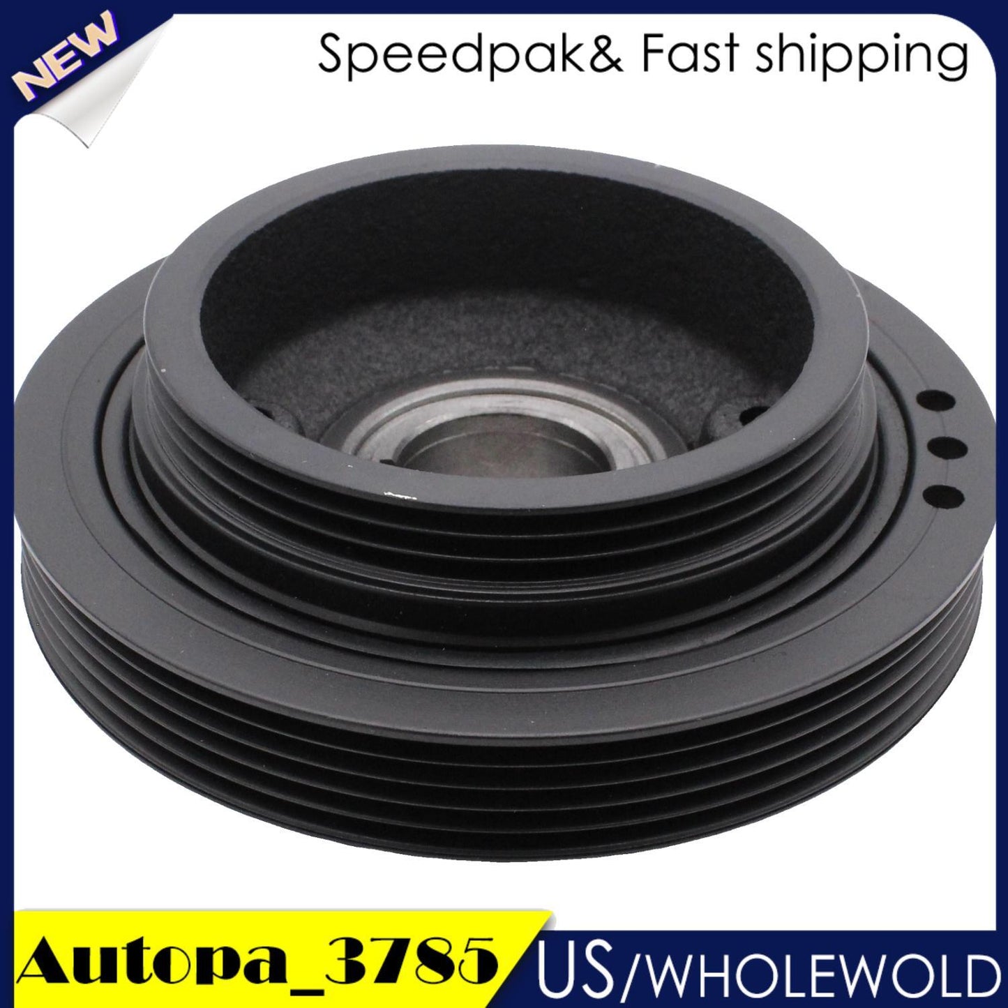 Engine Crankshaft Pulley for Suzuki Vitara 1999-2003 Tracker 12610-77E12 2.0L