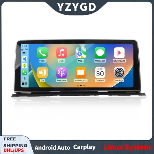10.25' Wireless CarPlay Android Auto TouchScreen for BMW 6 Series 2010-2017