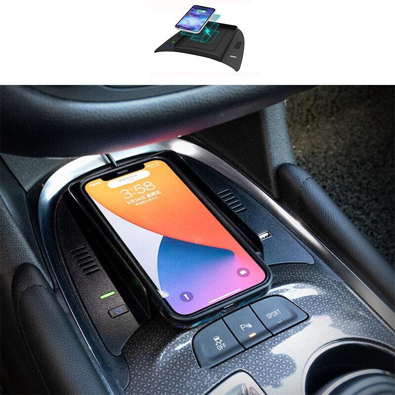 Center Console Wireless Charger Tray Accessories for Chevrolet Malibu 16-22
