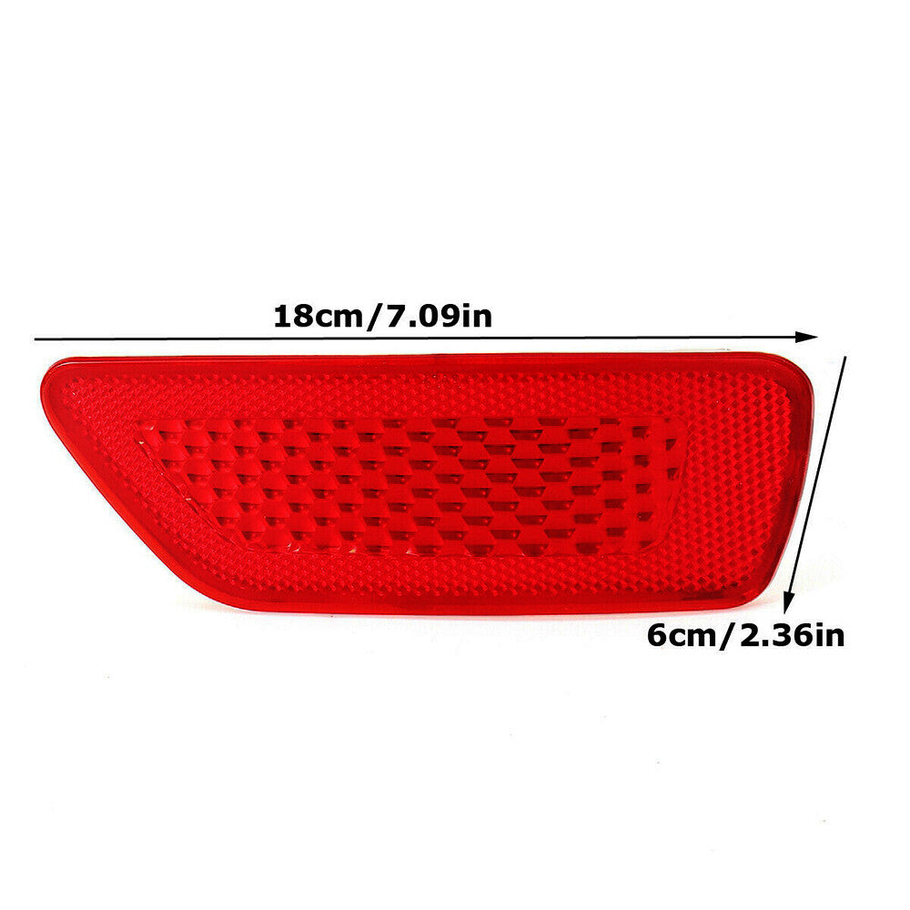 Right-hand rear bumper reflector light red for Jeep Grand Cherokee compass for Dodge Journey