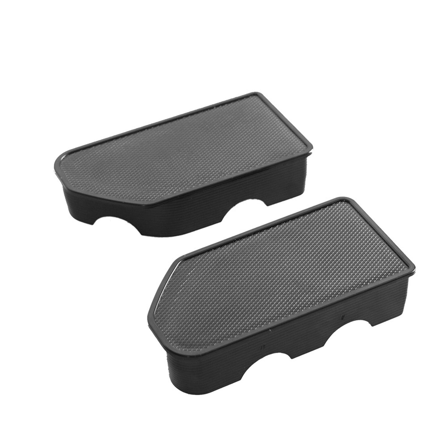 Black Rear Door Tailgate Pedal Protector Cover Trim for GMC for Sierra 2019