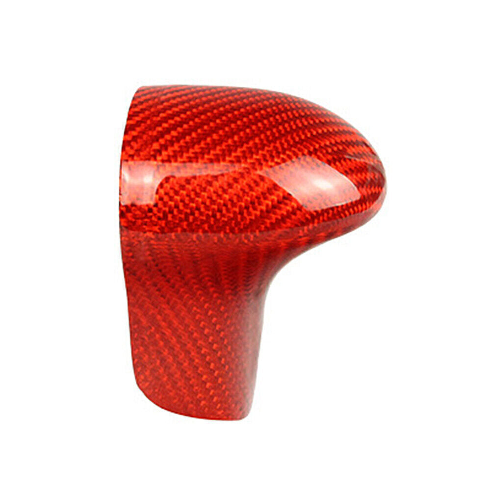 Car Shift Knob Cover Shell Protector Fit for Audi A4 A5 Q5 Q7 A6 A7 S6 S7 Red