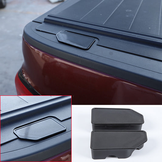 Black ABS Rear Tailgate Protecter Cover for Chevy Silverado / for GMC / for SIERRA 2014-18