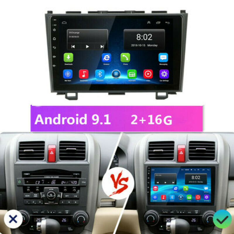 9in Android Car Radio Multimedia Navigation GPS For CRV CR-V 2007-2011 HeadUnit