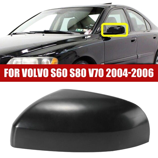 LH Wing Door Mirror Back Cover Case fit for Volvo S60 S80 V70 2004 05-06 39979044 AT
