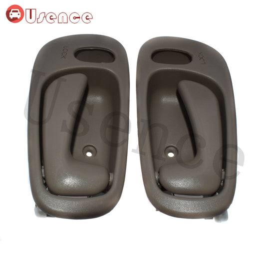 2Pcs Left Right Interior Door Handles for Chevrolet Prizm for Toyota for Corolla 1998-02
