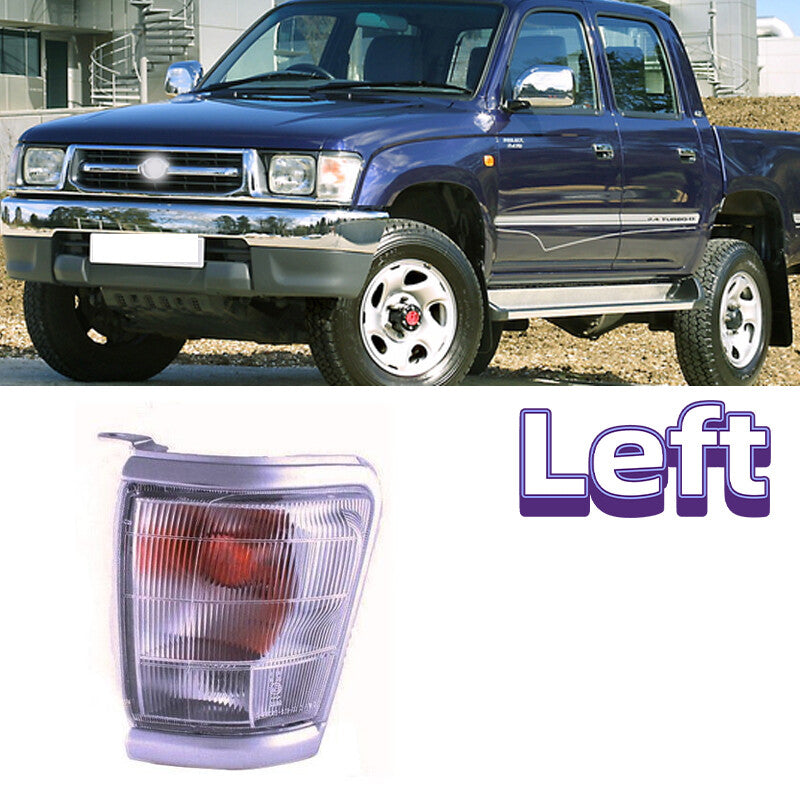 for Toyota Hilux 1997-2001 Headlight Left turn signal light chormed trim