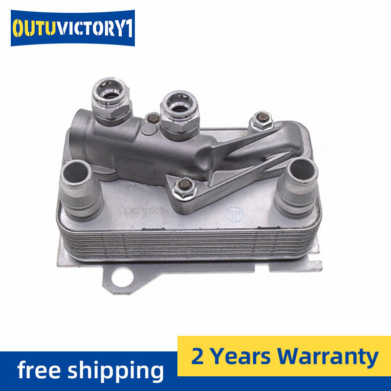 Engine oil cooler and oil filter assembly suitable for Mercedes-Benz M274 M276 W222 W205 W213