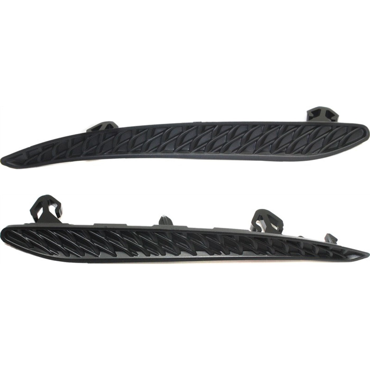1Pair Rear Left+Right Bumper Cover Molding Trim for Mercedes-Benz E350/E63 AMG