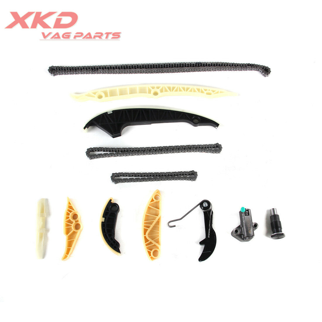 1.8T 2.0T 12 Timed Chain Tensioner Kit for Volkswagen for Passat , for Golf , for Audi A4, A5, CJEB