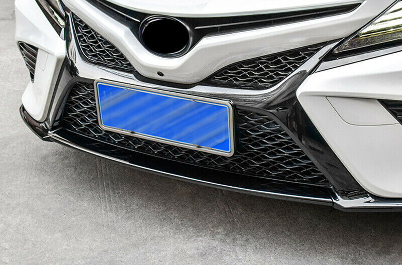1p for Toyota for Camry SE XSE 2018-2020 Black Front Bumper Cover Lower Molding Trim