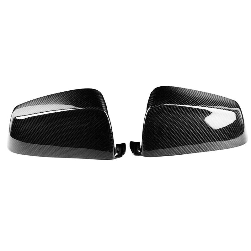 Real Carbon Fiber Car Side Mirror Cover Caps for BMW 5 6 7 Series F01 F06 F07