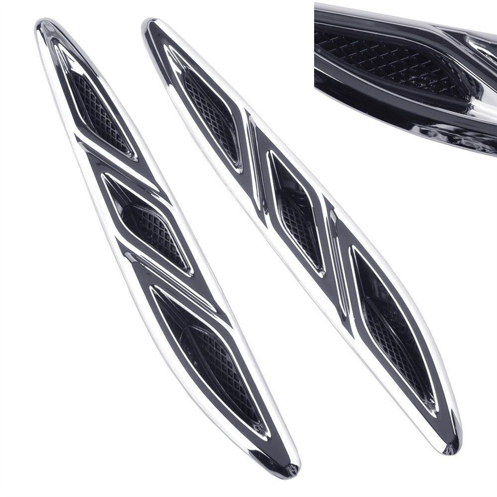 Front Hood Engine Vent Grille Molding Trim Left+Right for Buick Verano 2012-2014