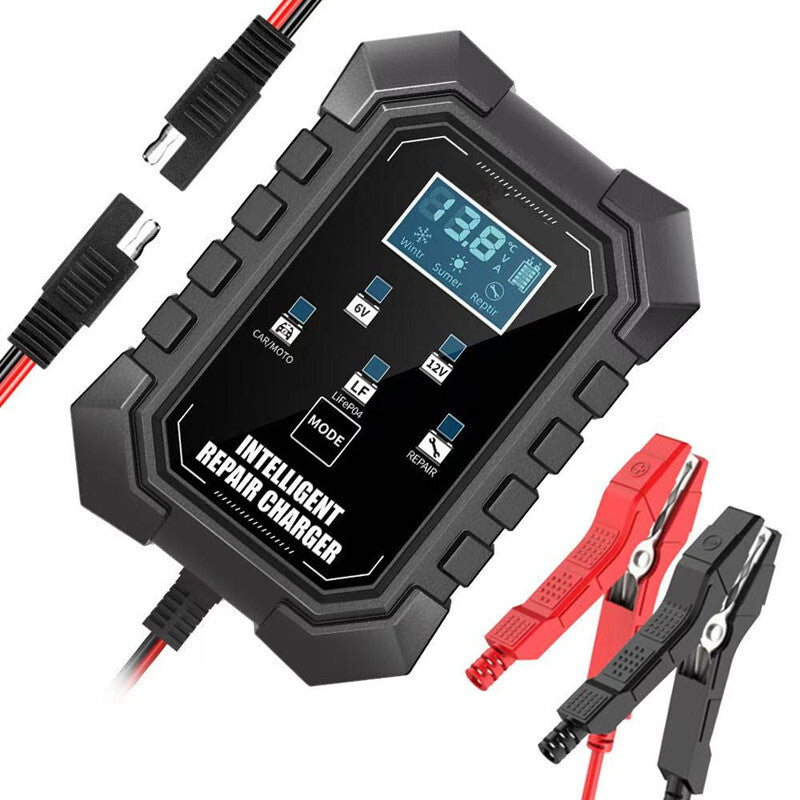 Fully Automatic Motorcycle Trickle Lithium Lead-Acid Battery Maintainer Charger