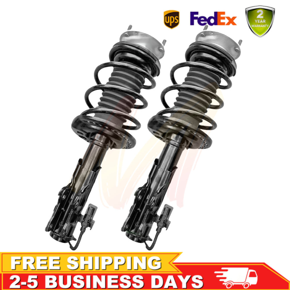 A Set of 4 for Lincoln MKZ Front Rear Shock Struts Assys Electric GAS DOHC 2013