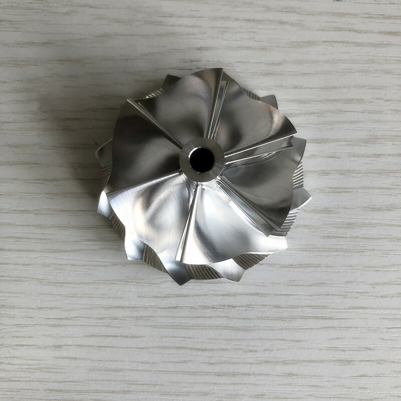 RHF5HB 6+6 insert 51.00/61.98 mm turbocharger milling/bulk compressor wheel