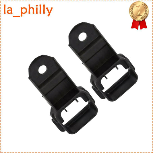 2X Radiator Upper Bracket Black For MKX MKS 2013-2015 Explorer Taurus 2011-2018