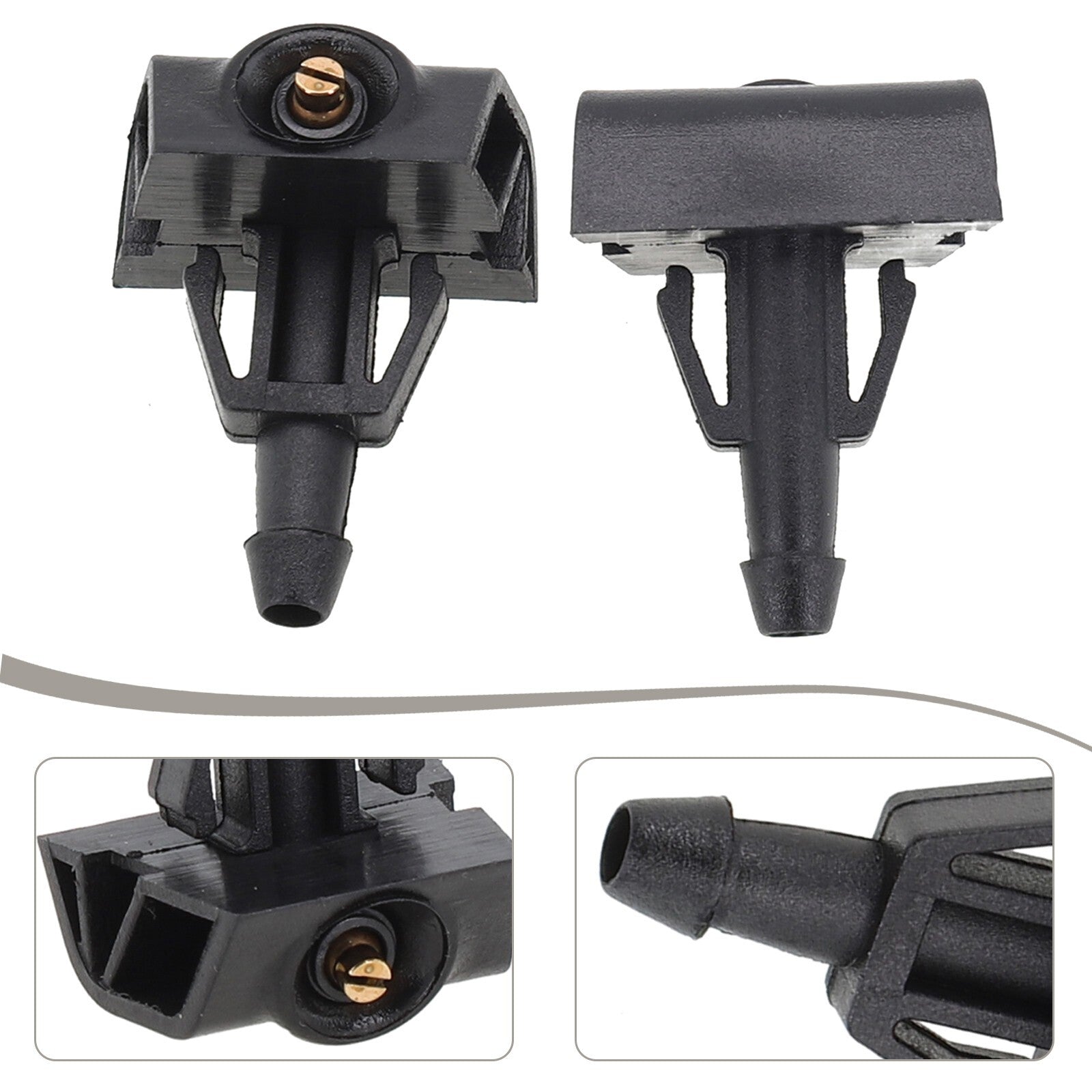 Upgrade your windshield washing machine with nozzle for Nissan models, compatible with JUKE F15 2015 and 2018.