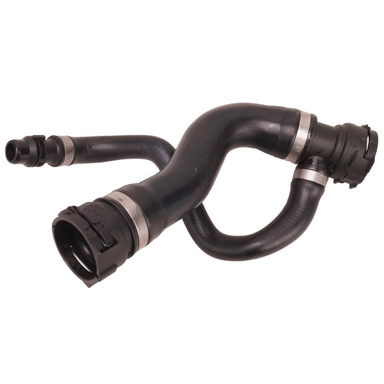 Upper Radiator Hose w/Vent Hose 3Way Hose For 07-10 for BMW E70 X5 3.0si 17127537107