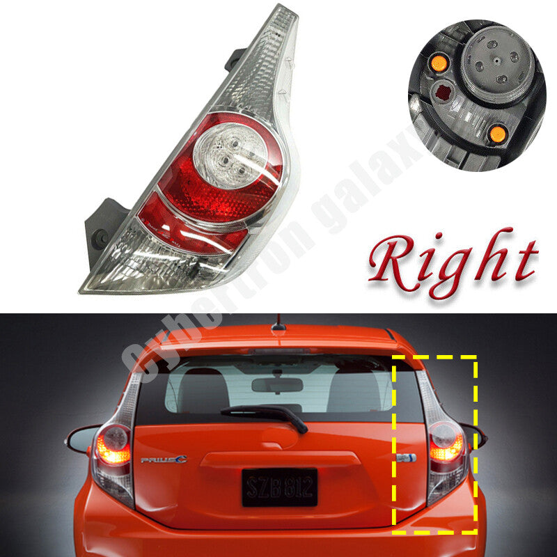 NEW TAIL LIGHT REAR LAMP ( ) for TOYOTA PRIUS-C NHP10 2011- 2015 RIGHT
