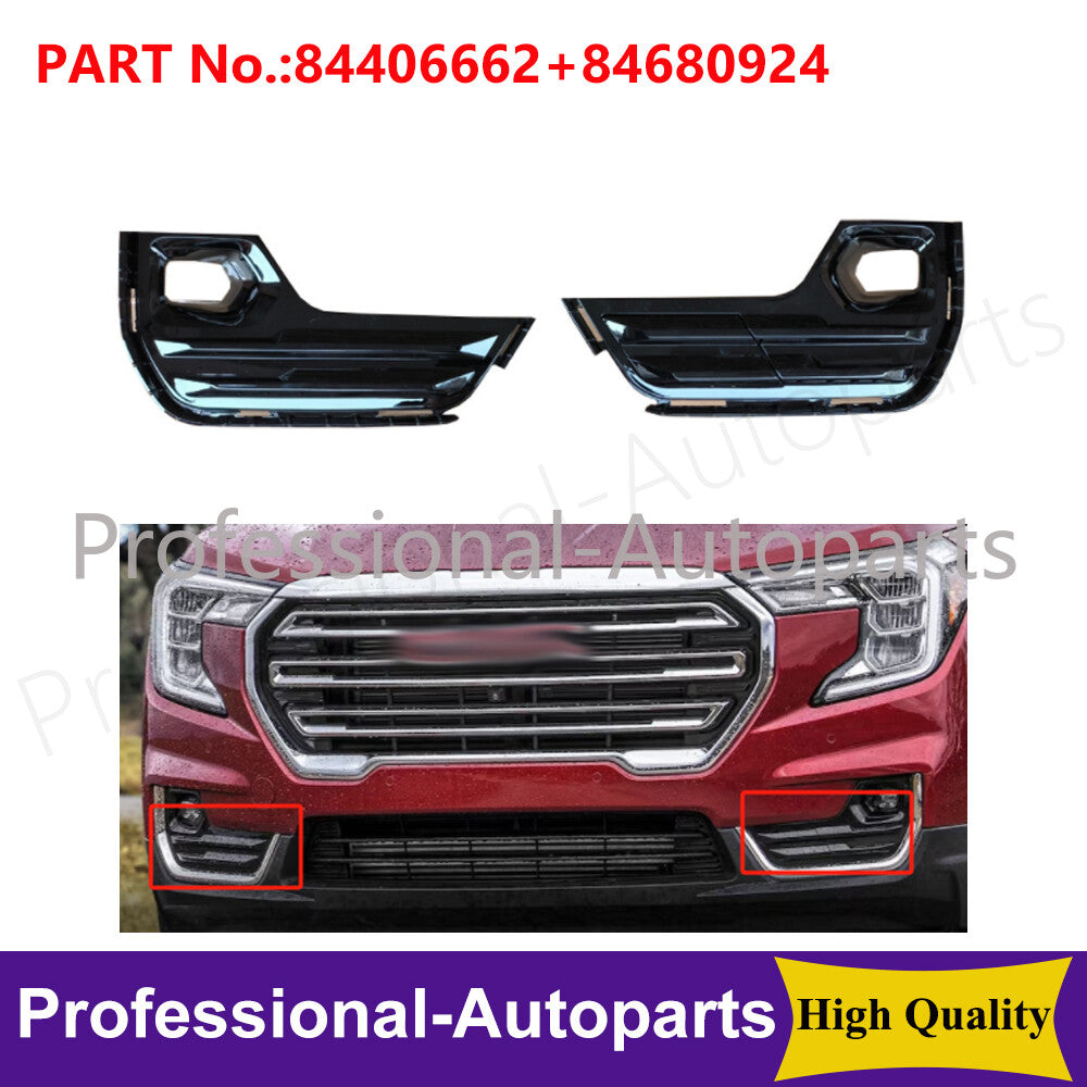 1 pair of front left and right fog light cover covers suitable for Gimshi terrain 2022 - 2024