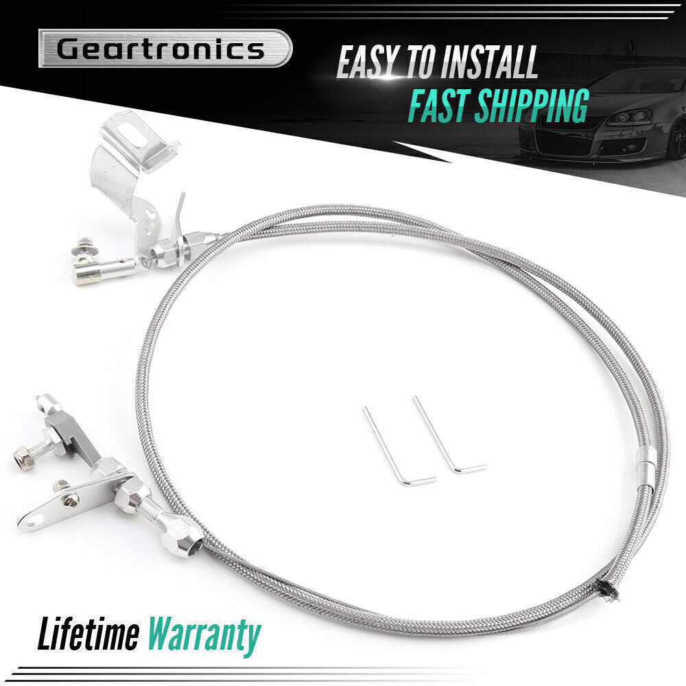 727 Stainless Braided Kickdown Cable Detent Transmission Fit for Chrysler