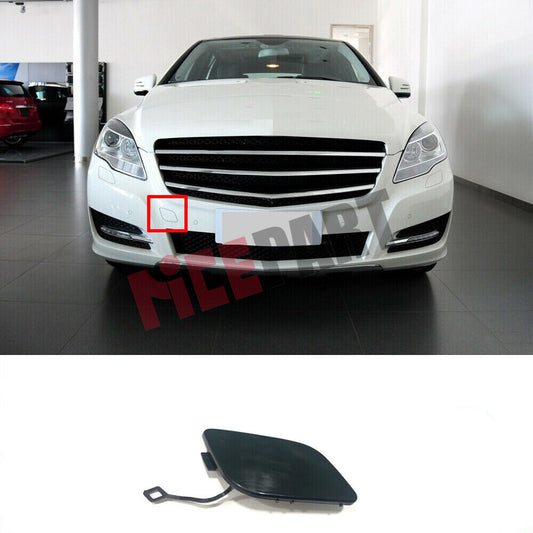 Front Bumper Tow Hook Cover Cap compatible for Mercedes W251 R350 R500 2010-2014/