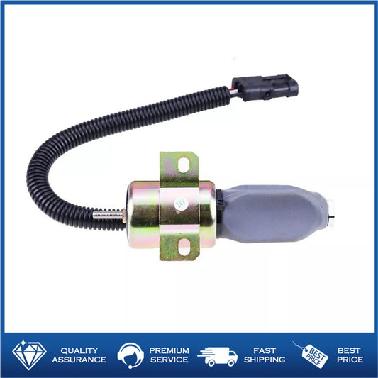 24V Fuel Shut Off Stop Solenoid 71630091 For JCB JS130 JS160 JS180 JS240 JS260