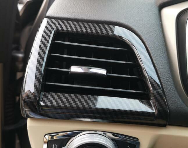 for Ford Mondeo Fusion 13-20 Carbon Fiber Central Console Instrument Strip Trim
