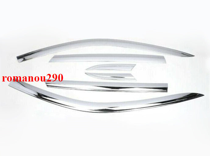 for Nissan Rogue Sport 17-22 Chrome Window Visors Sun Rain Guard Vent Deflectors