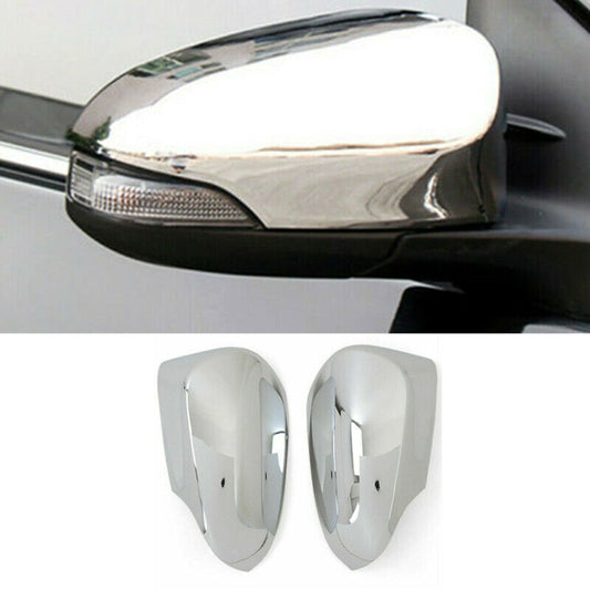 for Toyota for Camry 2012-2017 Chrome Door Mirror Overlay Rear View Cover cap Trim