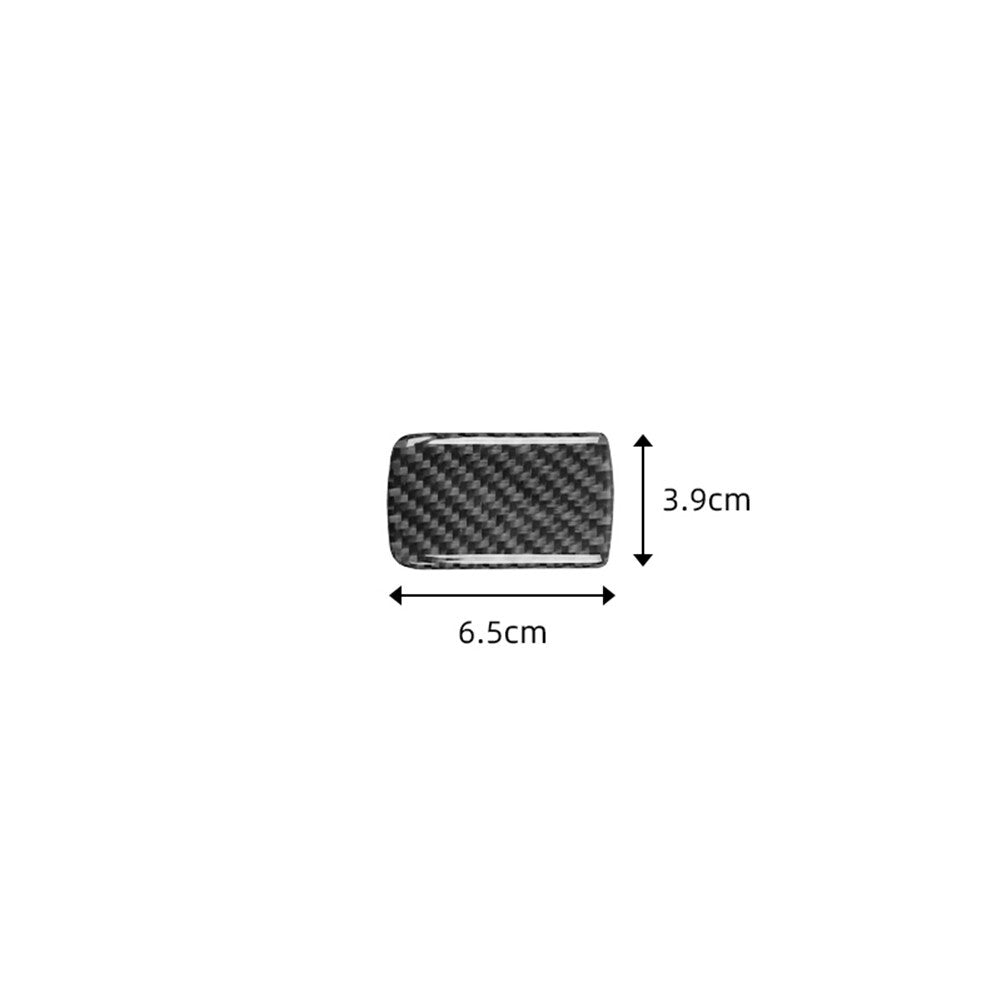 Carbon Fiber Glove Box Handle Trim for Volkswagen for Jetta Sedan 2011-2014 Type B