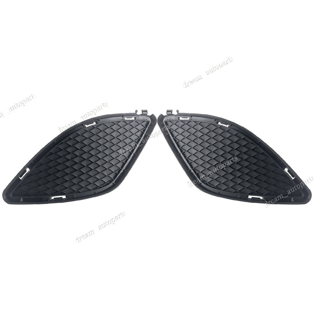 Pair Front RightLeft Bumper Bezel Cover Grille Fits for Benz W117 CLA250 220 200