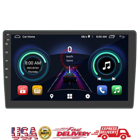 10.1 Car Stereo Radio Bluetooth Carplay Android 10.1 2Din Touch Screen WiFi GPS