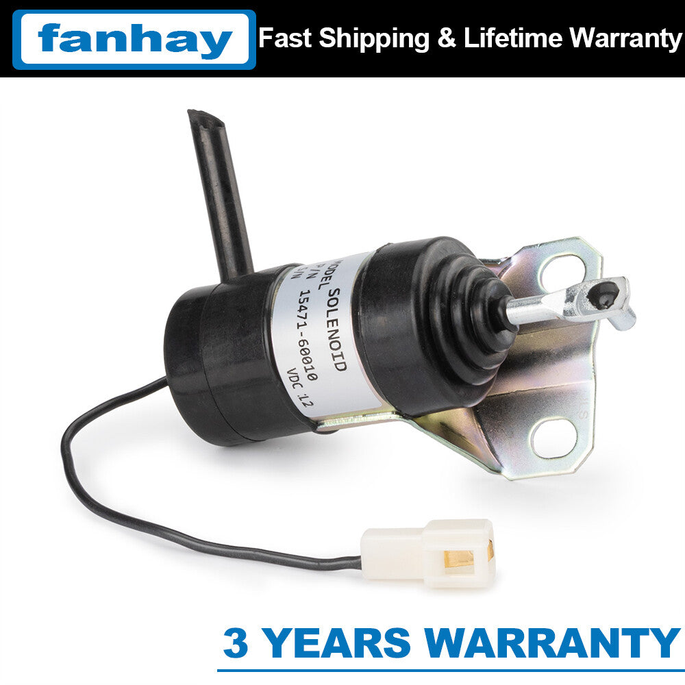 1X Shut Down Solenoid 3923680 3928160 3930233 for 6BT 5.9L 6CT 8.3L