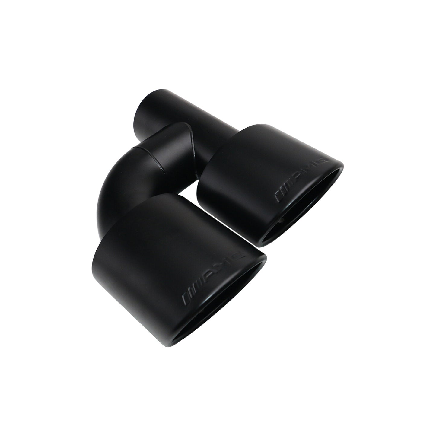 for Mercedes-Benz AMG Exhaust Tips W212 E350 E400 C63 C300 C-Class Black