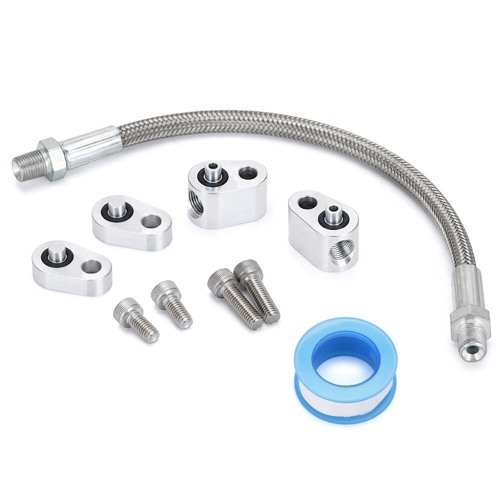 LS LS1 Throttle Body Coolant Bypass Hose Kit Cylinder Head Steam Port Crossover