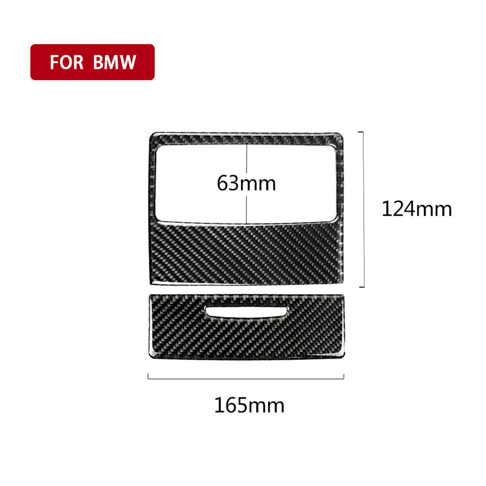 2¡ÁCarbon Fiber Rear Air Vent Outlet Panel Cover for BMW 3 Series E90 E92 2005-12