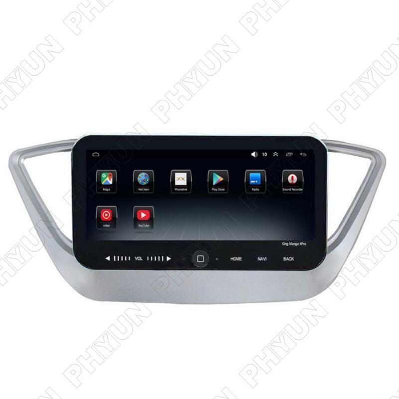 10.25 Android 10.1 Car GPS Navi Radio Stereo for Hyundai Solaris Verna 17-19