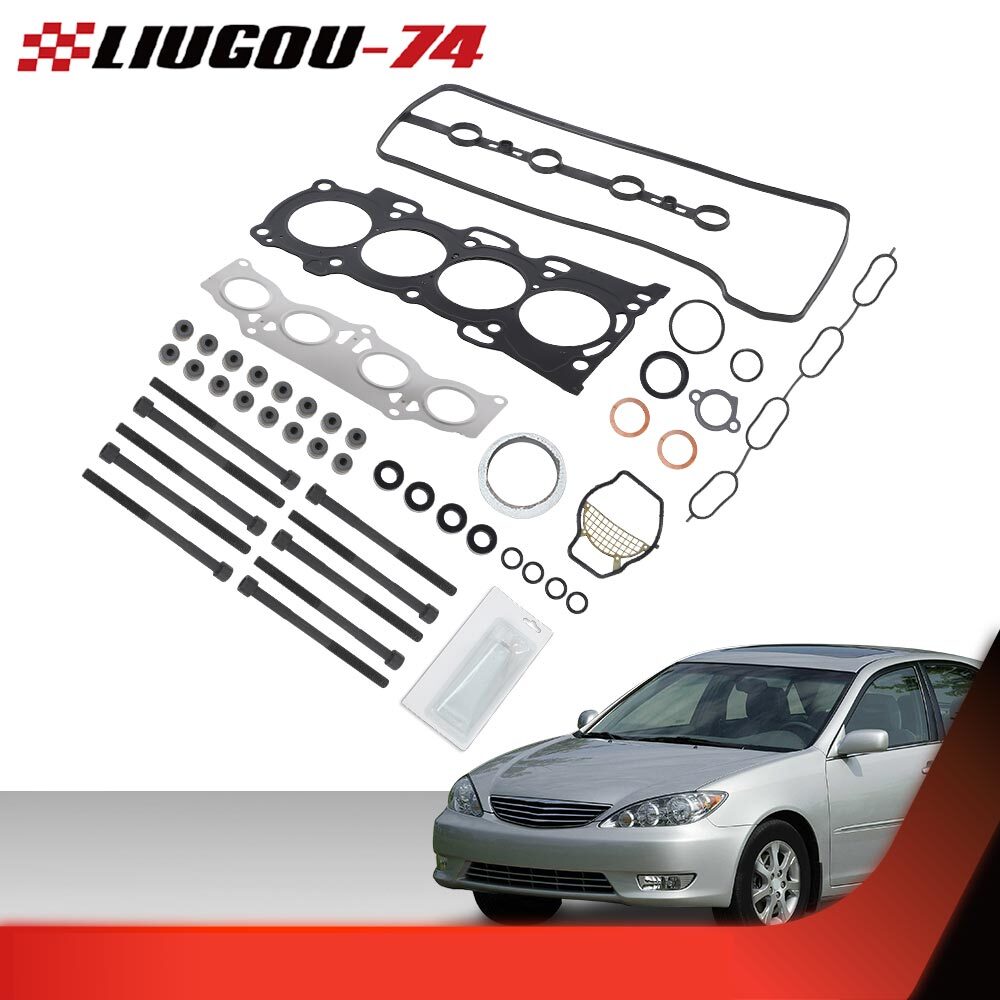 Head gasket and bolt set suitable for 2001-2006 for Toyota for Camry Solara for Scion 2.4L MLS (brand new)