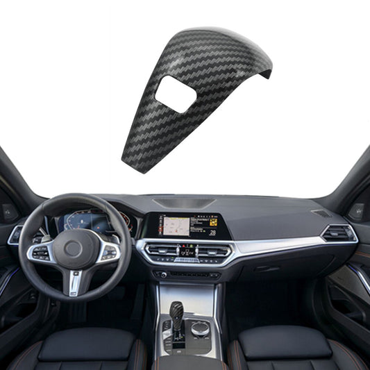 Shift button cover head cover carbon fiber for BMW 3 Series G20 G28 2019-2020