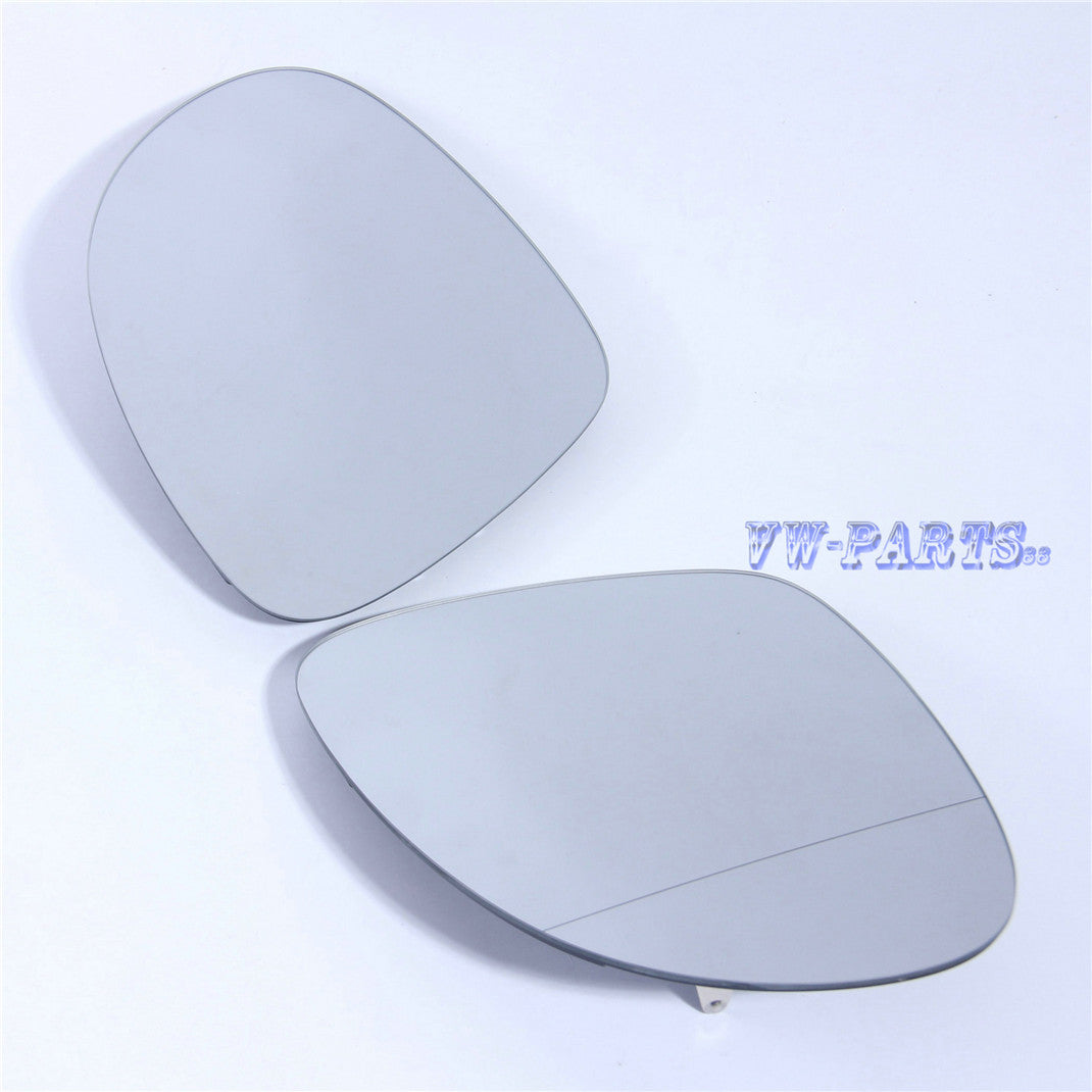 R&LSide Door Rearview Mirror Glass w/Heated Set for VW for Tiguan 08-17