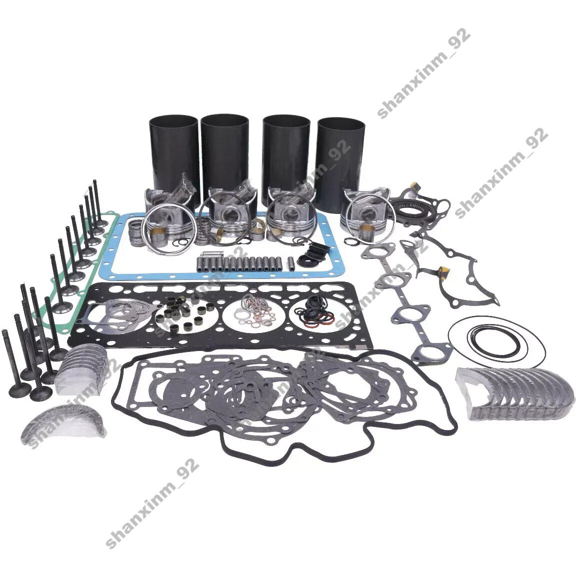 Overhaul Rebuild Kit for Kubota V3800 V3800T Engine M5-091 M5-111 M96S M105S