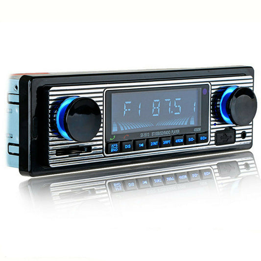 Car MP3 Stereo Radio Player In-Dash Bluetooth 4-CH Output FM USB AUX In Remote
