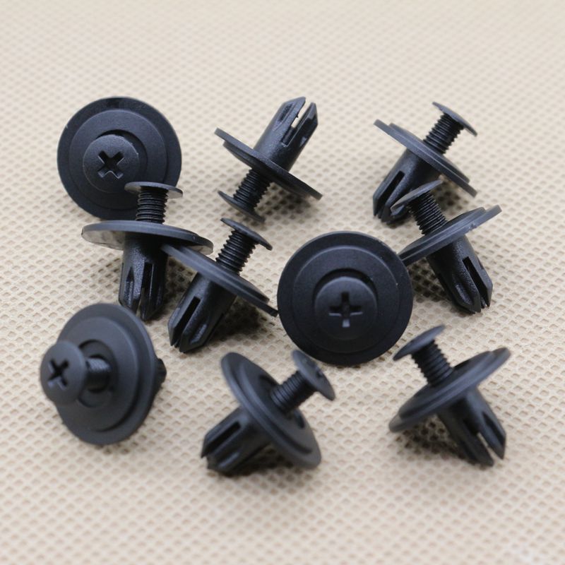 10 Airscoop Vent Panel Clip-on Push-Type Fixture for Honda 90688-SB0-003