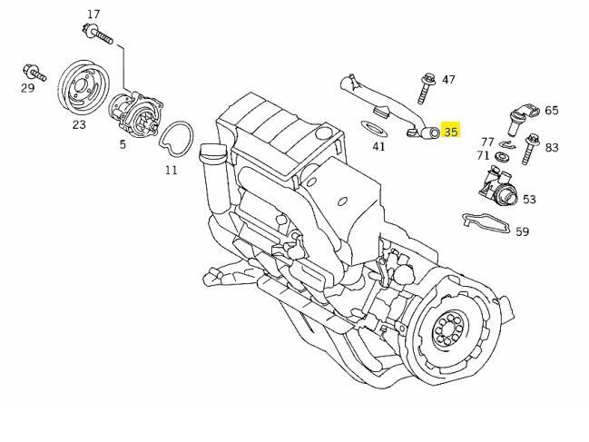 A1662000452 for MERCEDES 166 LINE NEW