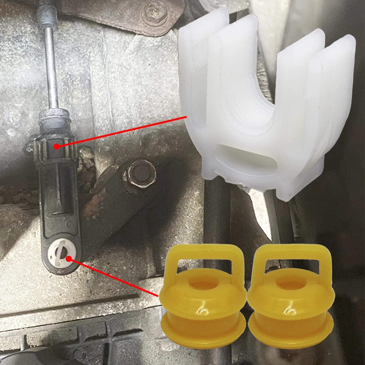 3Pcs for Holden Malibu 2013-2015 Shift Cable Bushing Transmission Transfer Case